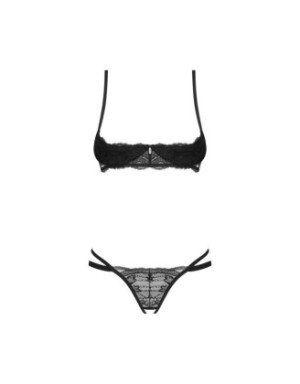 Nutris ensemble ouvert 2 pièces - Noir